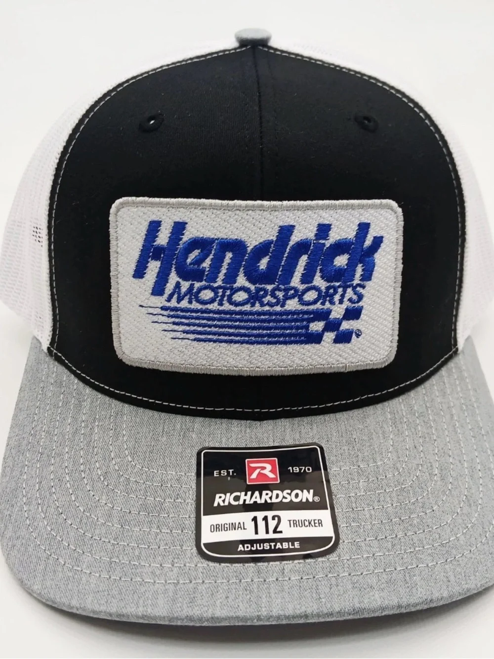 Hendrick Motorsports Embroidered Patch Richardson 112 Hat Cap Black